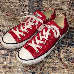 Red Converse Women’s 8